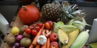 owoce, warzywa, dieta, zdrowie